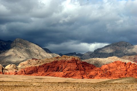 Storm clouds, Calico Basin area by Susie Hadland.